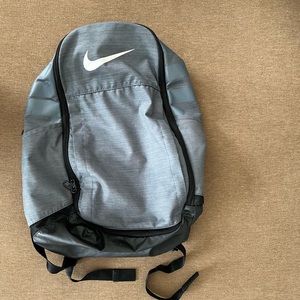 Nike Gray Backpack/ Good Used Condition